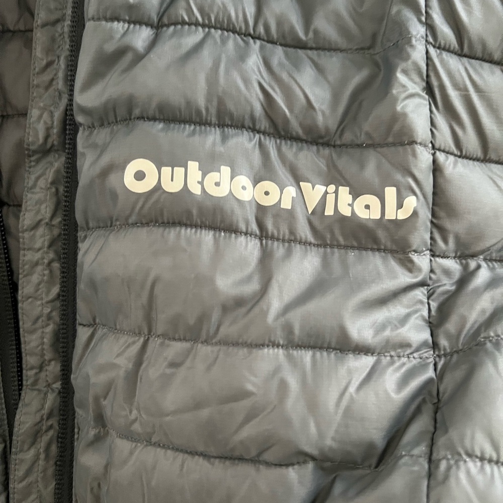 Ultra lite backpacking puffy jacket - Gray